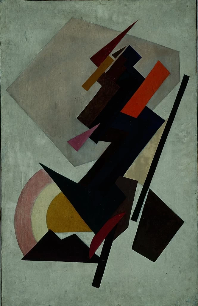 Composizione astratta. Suprematismo, 1910